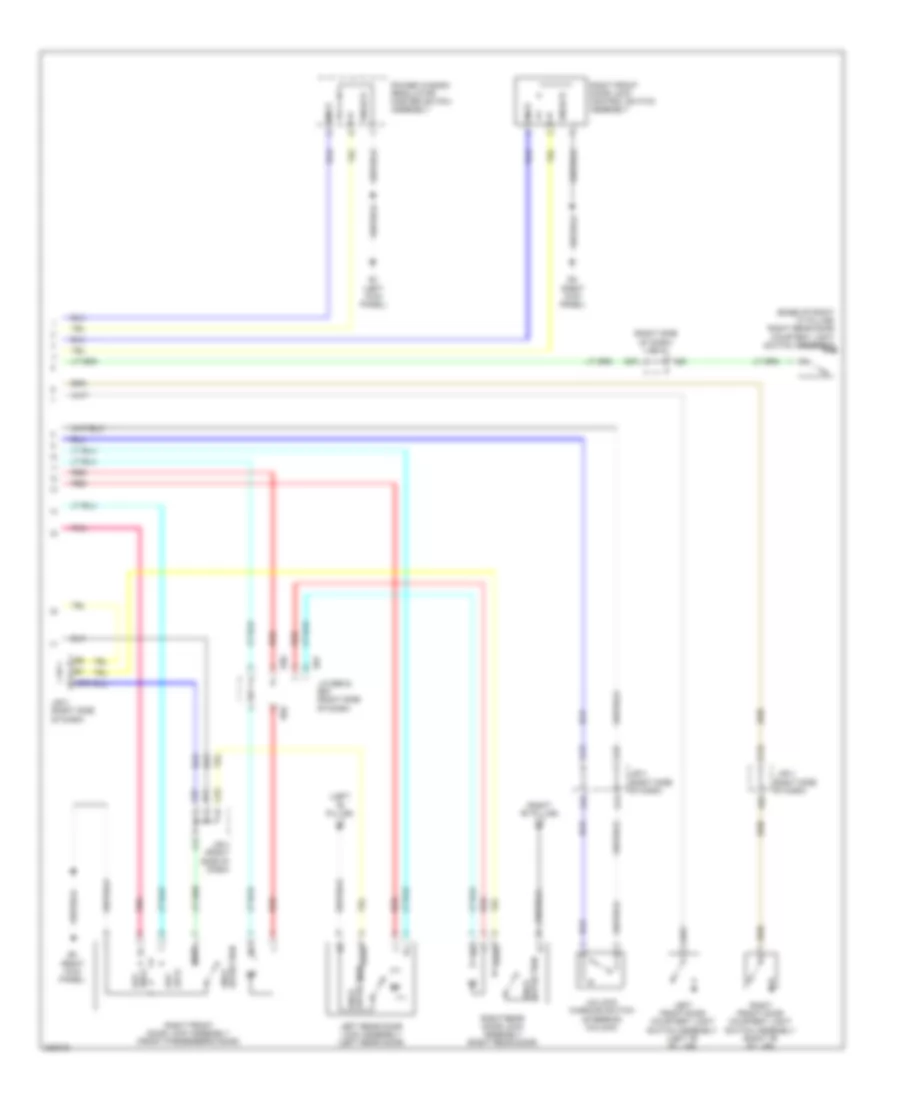 Forced Entry Wiring Diagram TMC Made without Smart Key System 2 of 2 for Toyota Corolla XRS 2010