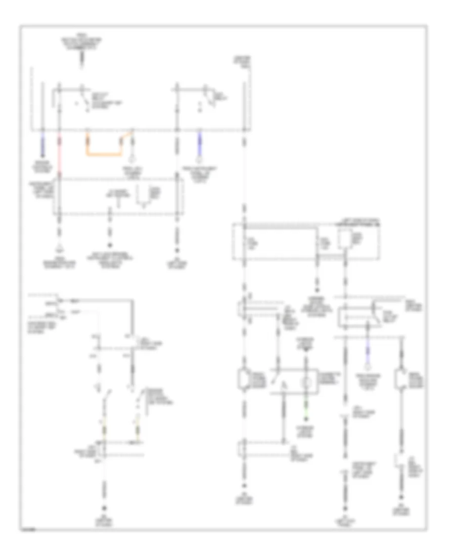 Power Distribution Wiring Diagram, TMC Made (3 of 3) for Toyota Corolla XRS 2010