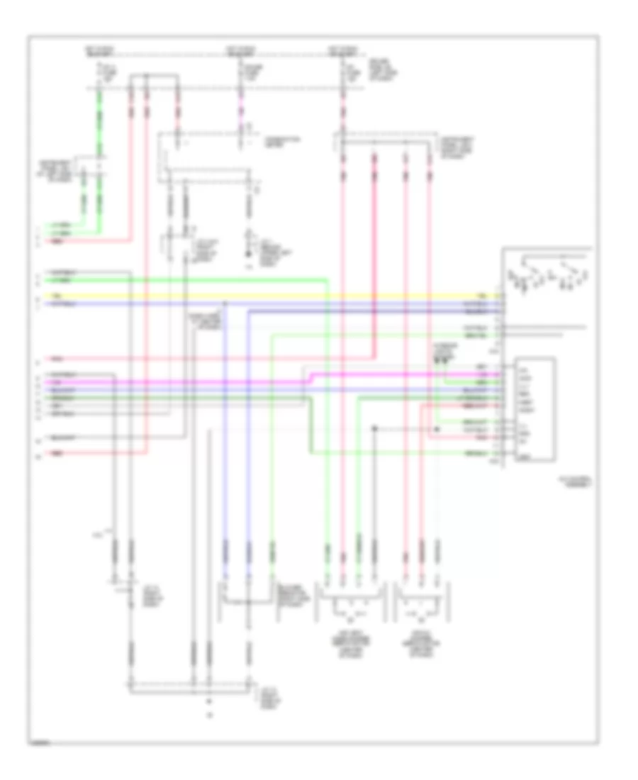 Manual A C Wiring Diagram 2 of 2 for Toyota Tacoma PreRunner 2006