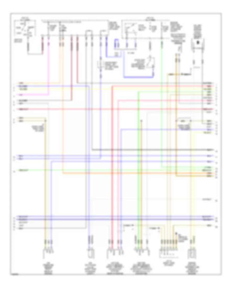 2.7L, Engine Performance Wiring Diagram (4 of 5) for Toyota Tacoma PreRunner 2006
