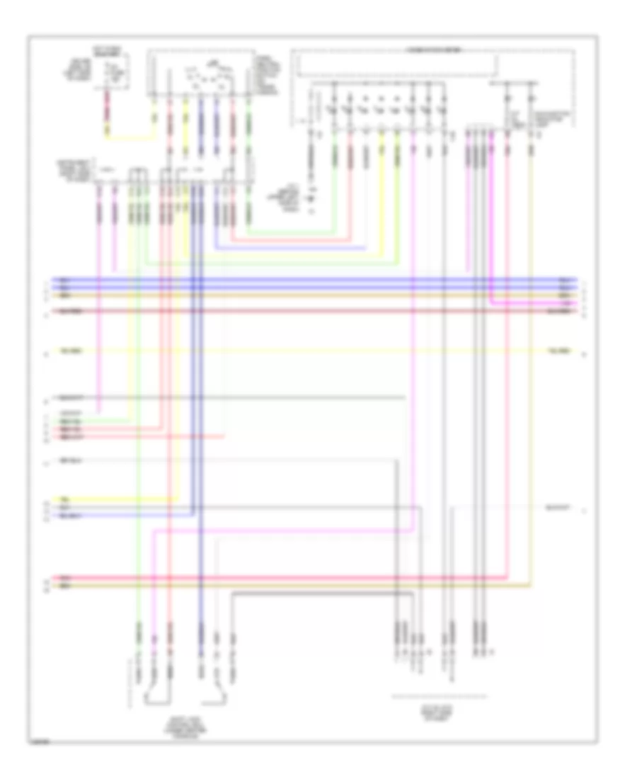 4.0L, Engine Performance Wiring Diagram (2 of 6) for Toyota Tacoma PreRunner 2006