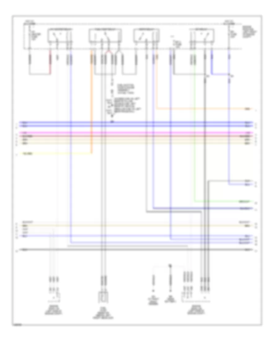 4.0L, Engine Performance Wiring Diagram (4 of 6) for Toyota Tacoma PreRunner 2006