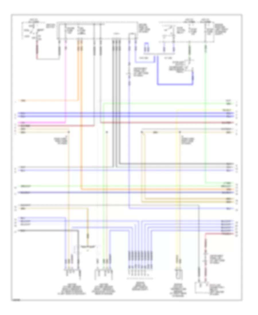 4.0L, Engine Performance Wiring Diagram (5 of 6) for Toyota Tacoma PreRunner 2006