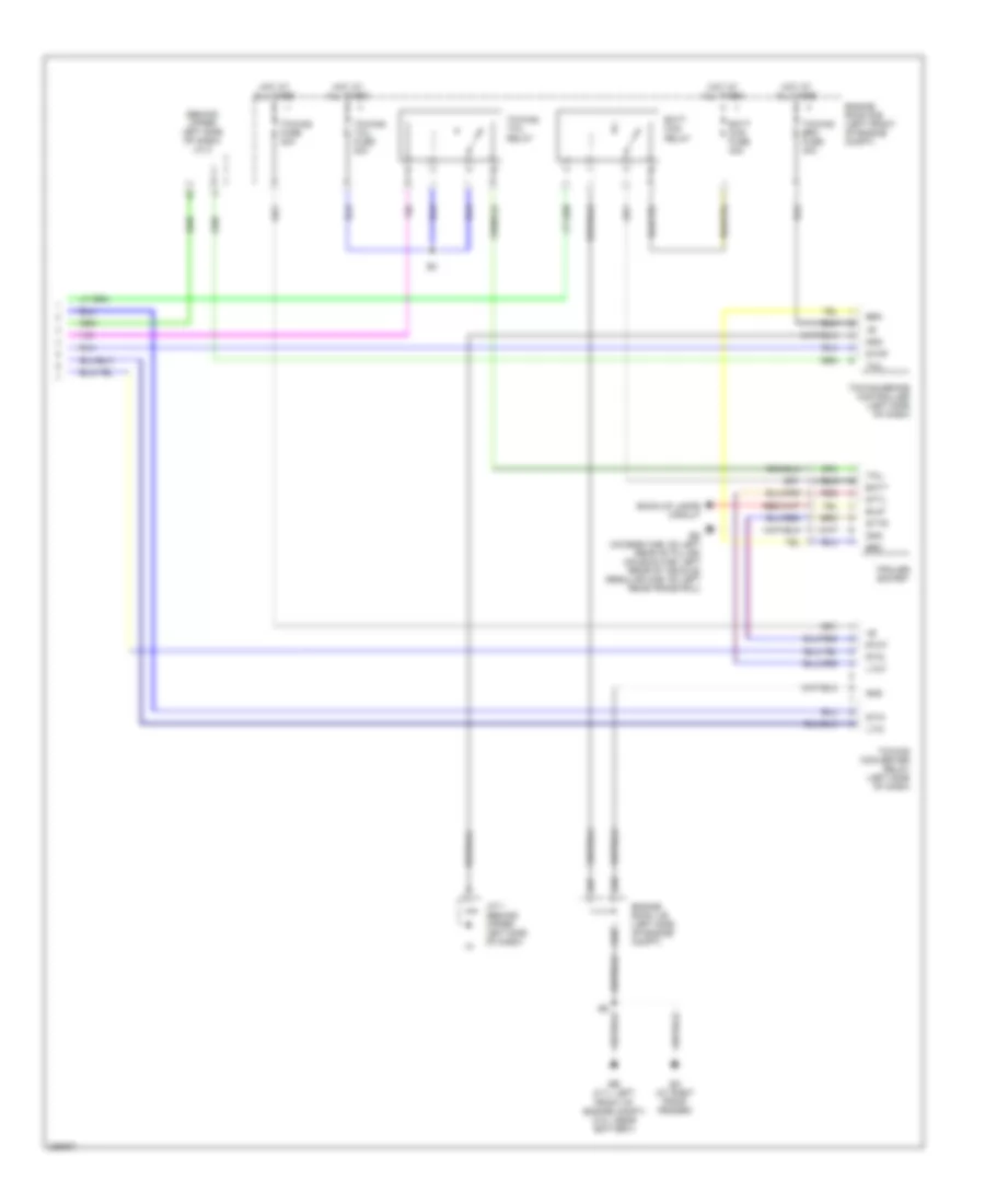 Exterior Lamps Wiring Diagram, with Trailer Tow (3 of 3) for Toyota Tacoma PreRunner 2006