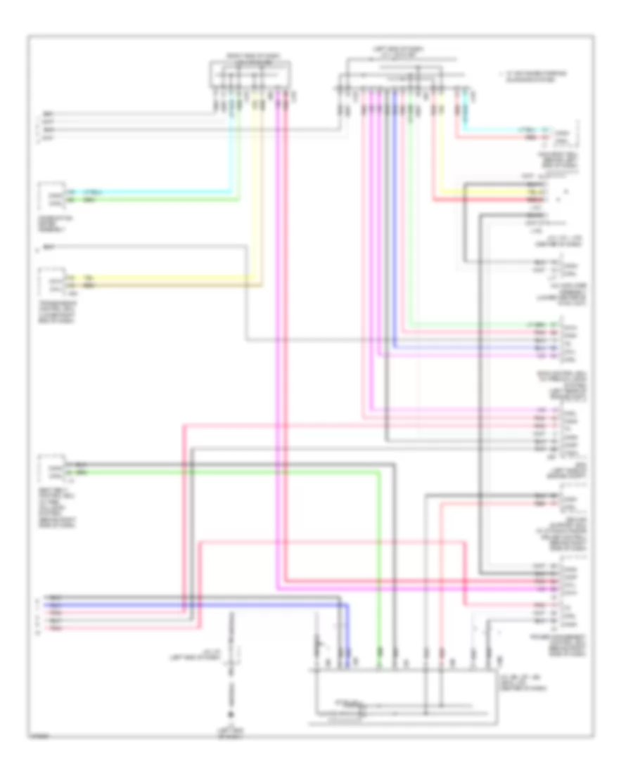 Computer Data Lines Wiring Diagram 2 of 2 for Toyota Prius V 2012