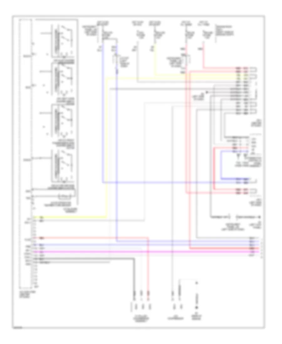 2 5L Automatic A C Wiring Diagram 1 of 2 for Toyota RAV4 2010