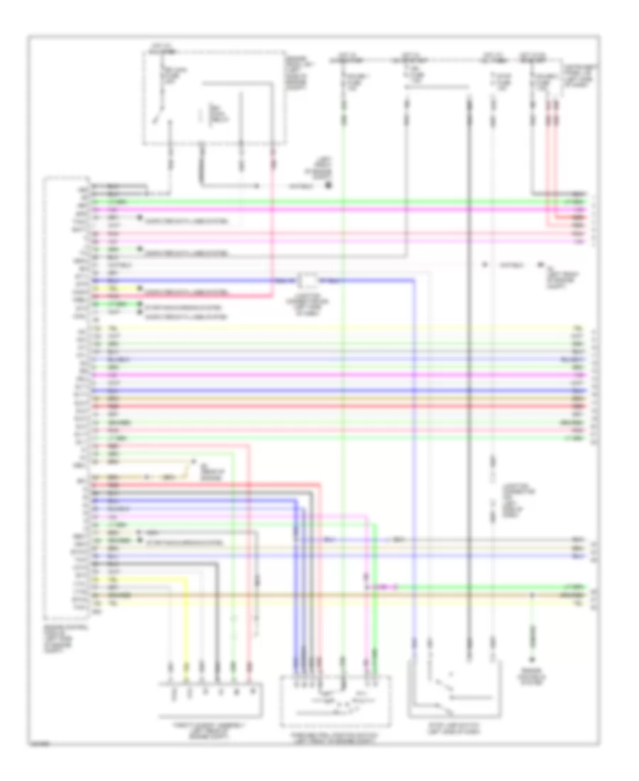 3 5L A T Wiring Diagram 1 of 2 for Toyota RAV4 2010