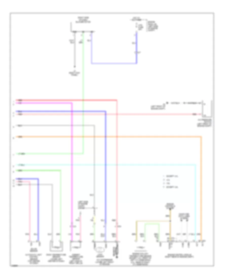 Automatic AC Wiring Diagram (2 of 2) for Toyota Tundra 1794 Edition 2014