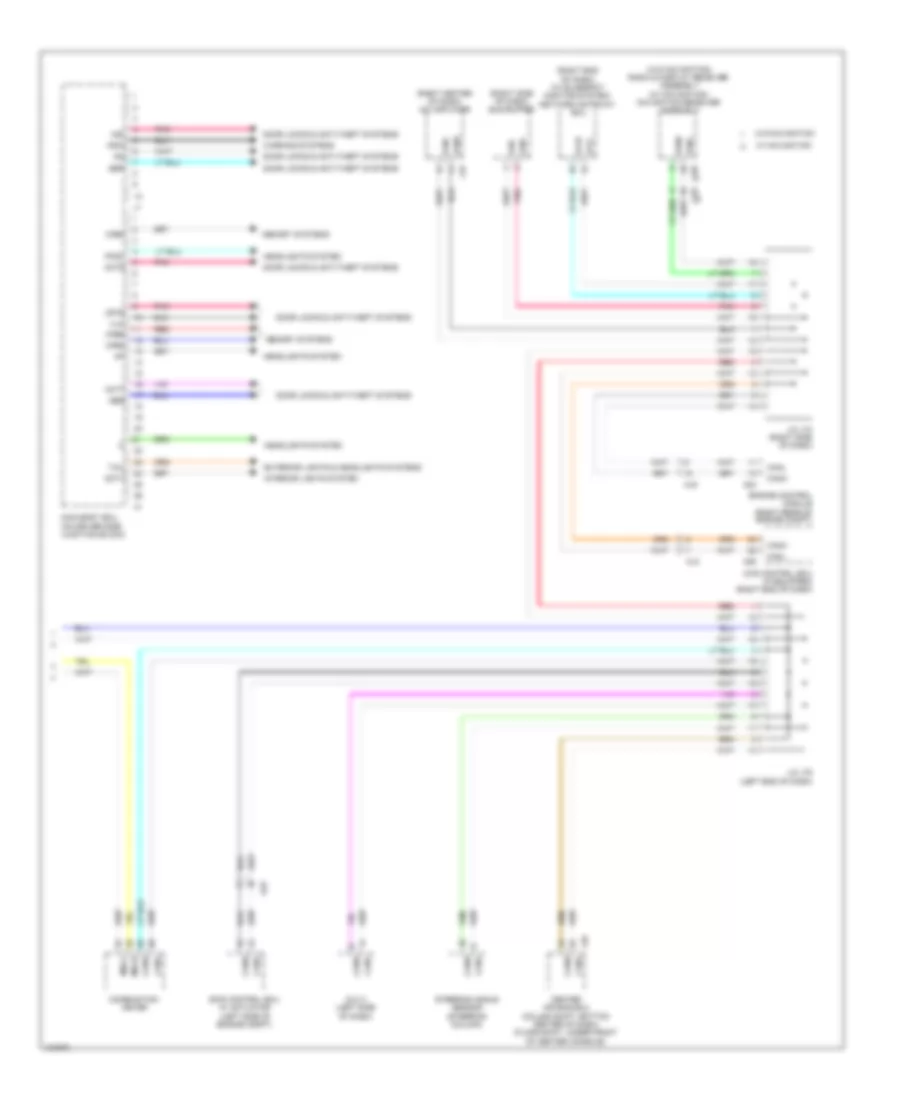 Body Control Modules Wiring Diagram (2 of 2) for Toyota Tundra 1794 Edition 2014