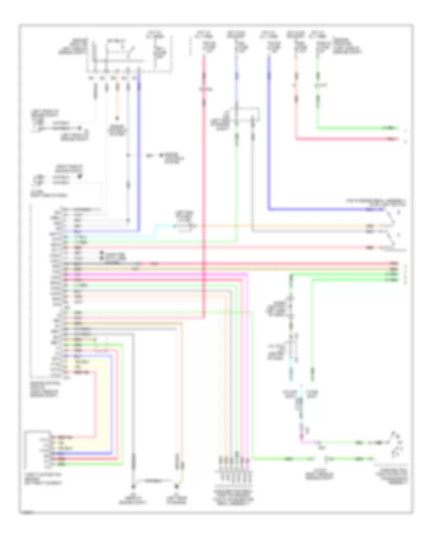 4.6L, Cruise Control Wiring Diagram (1 of 2) for Toyota Tundra 1794 Edition 2014