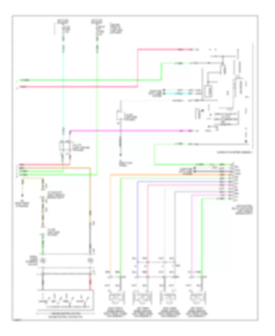 5.7L, Cruise Control Wiring Diagram (2 of 2) for Toyota Tundra 1794 Edition 2014
