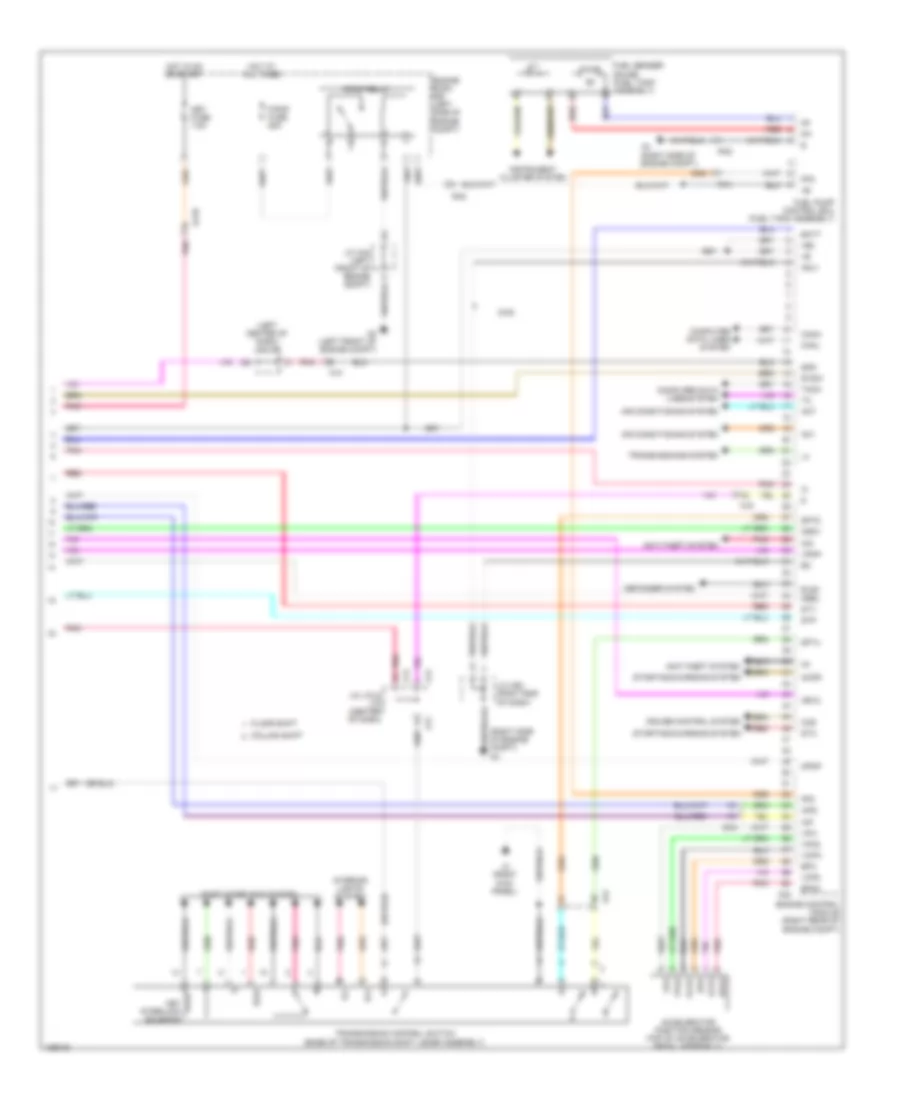 4.6L, Engine Performance Wiring Diagram (8 of 8) for Toyota Tundra 1794 Edition 2014