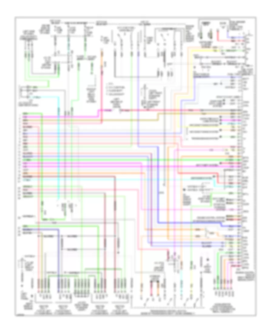 5.7L Flex Fuel, Engine Performance Wiring Diagram (7 of 7) for Toyota Tundra 1794 Edition 2014