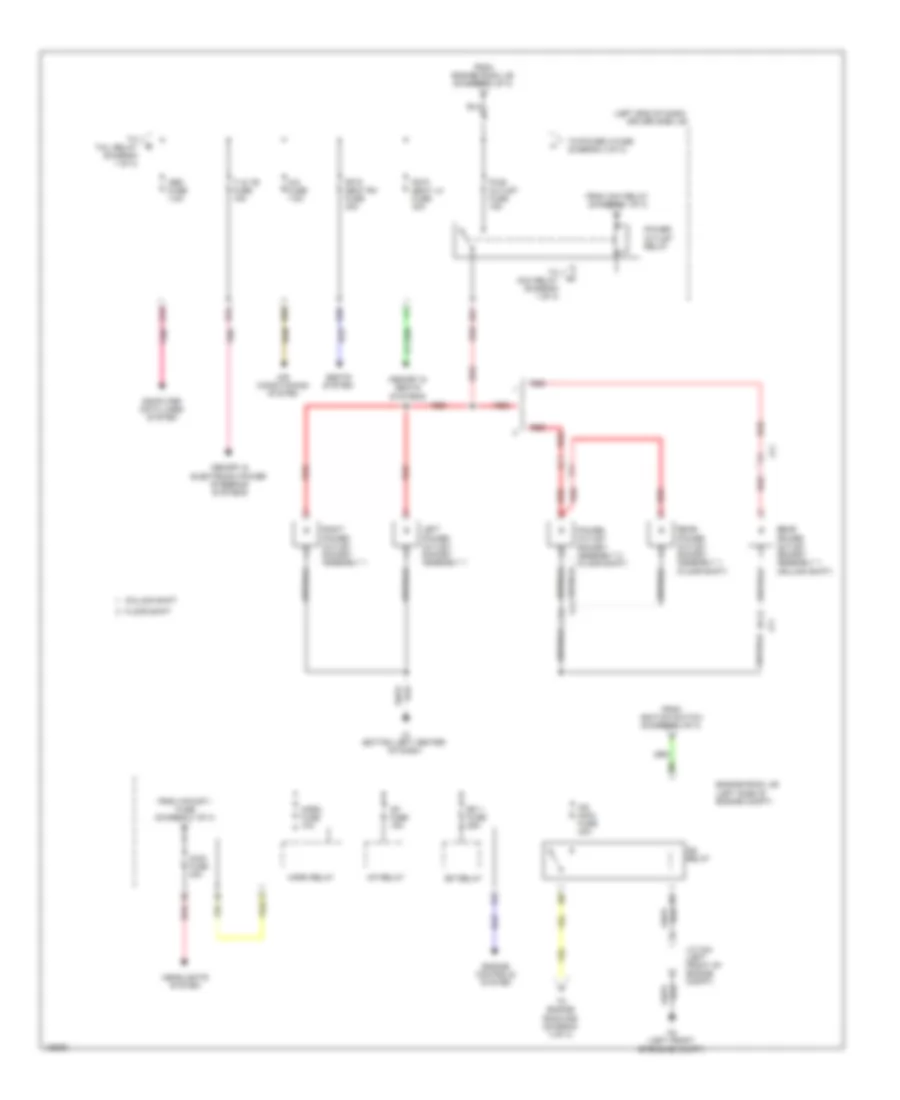 Power Distribution Wiring Diagram (2 of 3) for Toyota Tundra 1794 Edition 2014