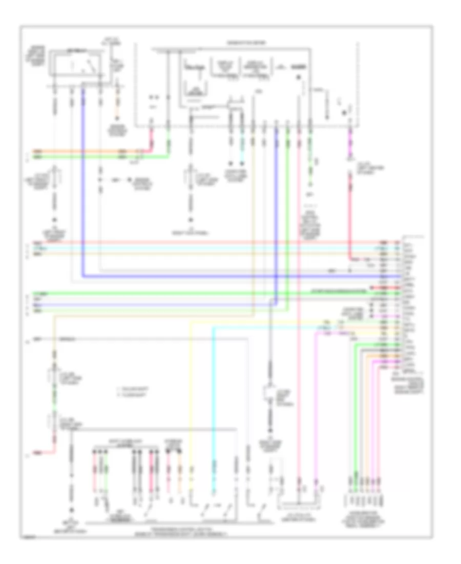 4.0L, AT Wiring Diagram (3 of 3) for Toyota Tundra 1794 Edition 2014