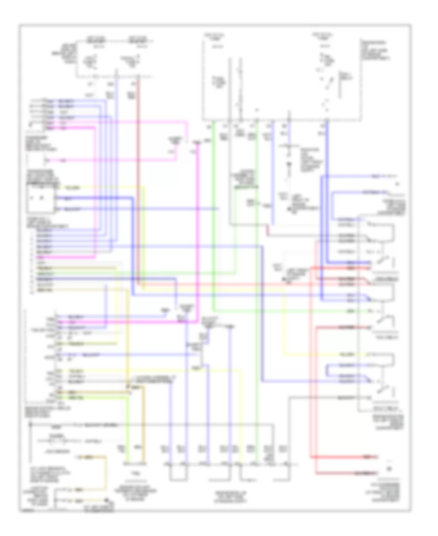 2 4L Manual A C Wiring Diagram 2 of 2 for Toyota Camry XLE 2004