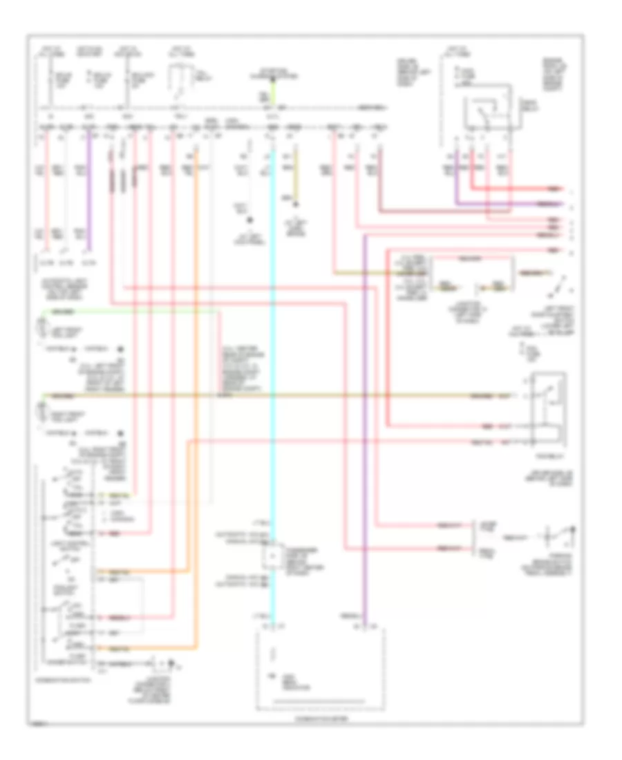Headlights Wiring Diagram 1 of 2 for Toyota Camry XLE 2004
