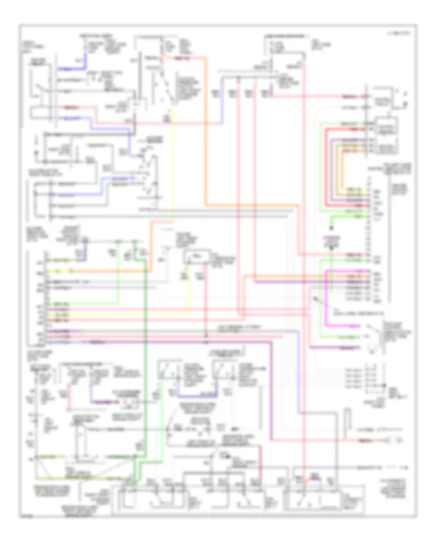A C Wiring Diagram for Toyota Celica GT 1997