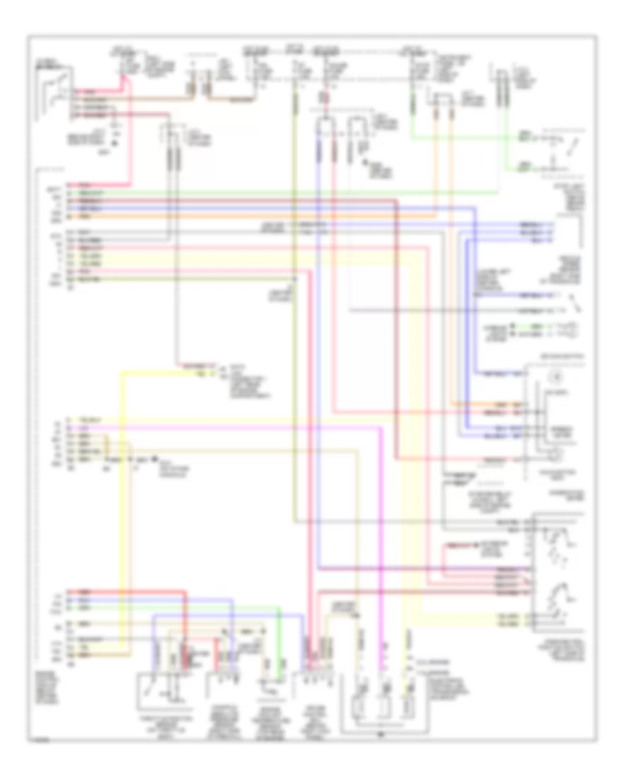 AT Wiring Diagram for Toyota Celica GT 1997