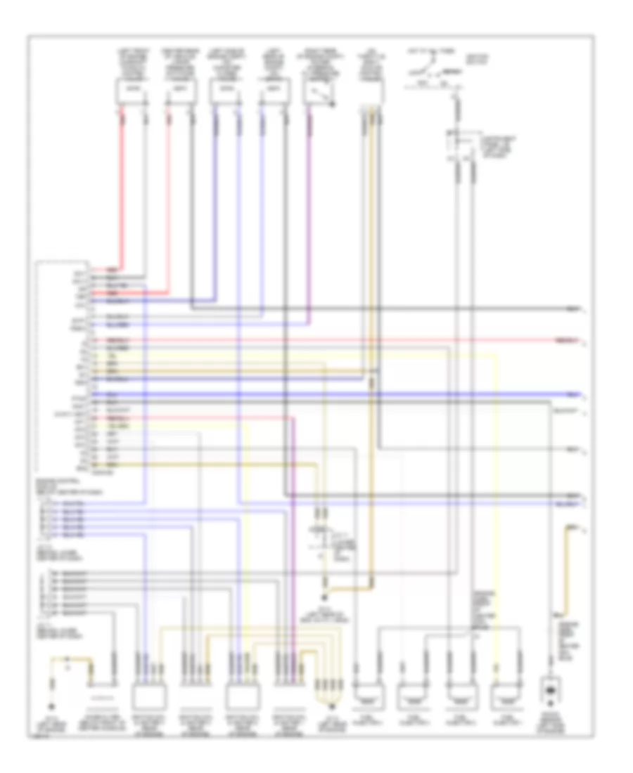 1 8L Engine Performance Wiring Diagrams 3 Speed A T  M T 1 of 3 for Toyota Corolla VE 2000