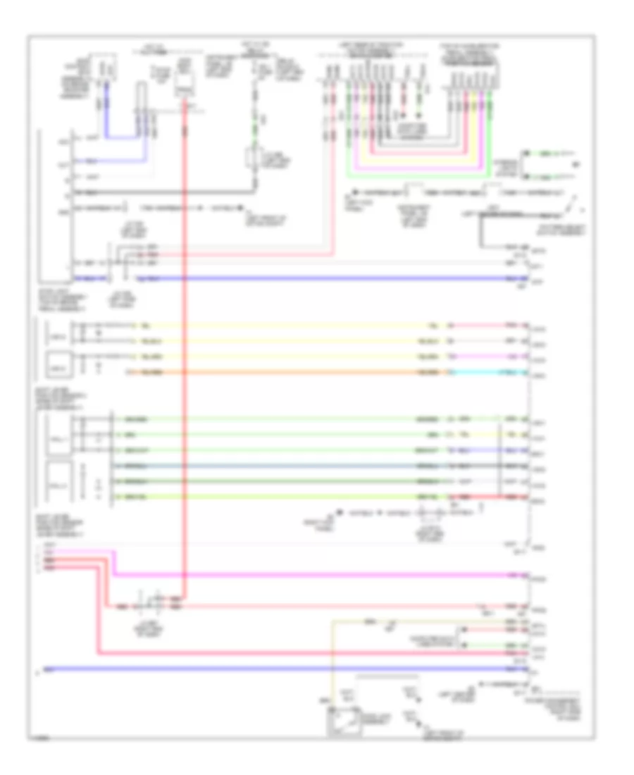 EV, Transmission Wiring Diagram (2 of 2) for Toyota RAV4 2012