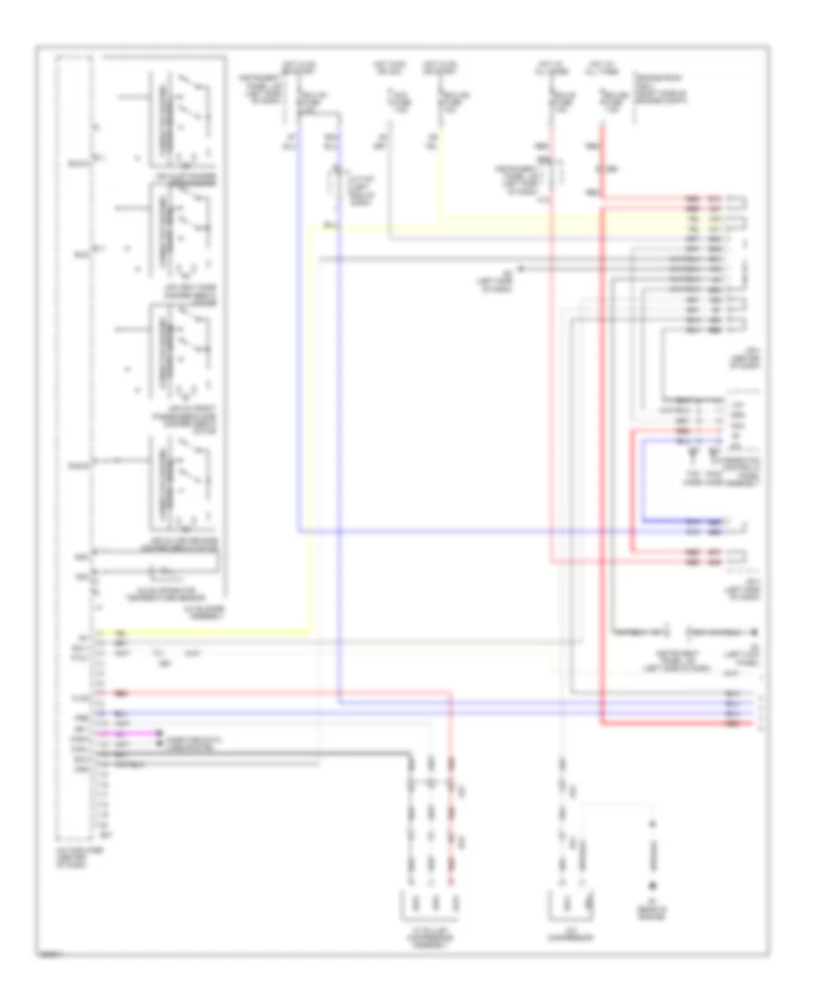2 5L Automatic A C Wiring Diagram 1 of 2 for Toyota RAV4 2012