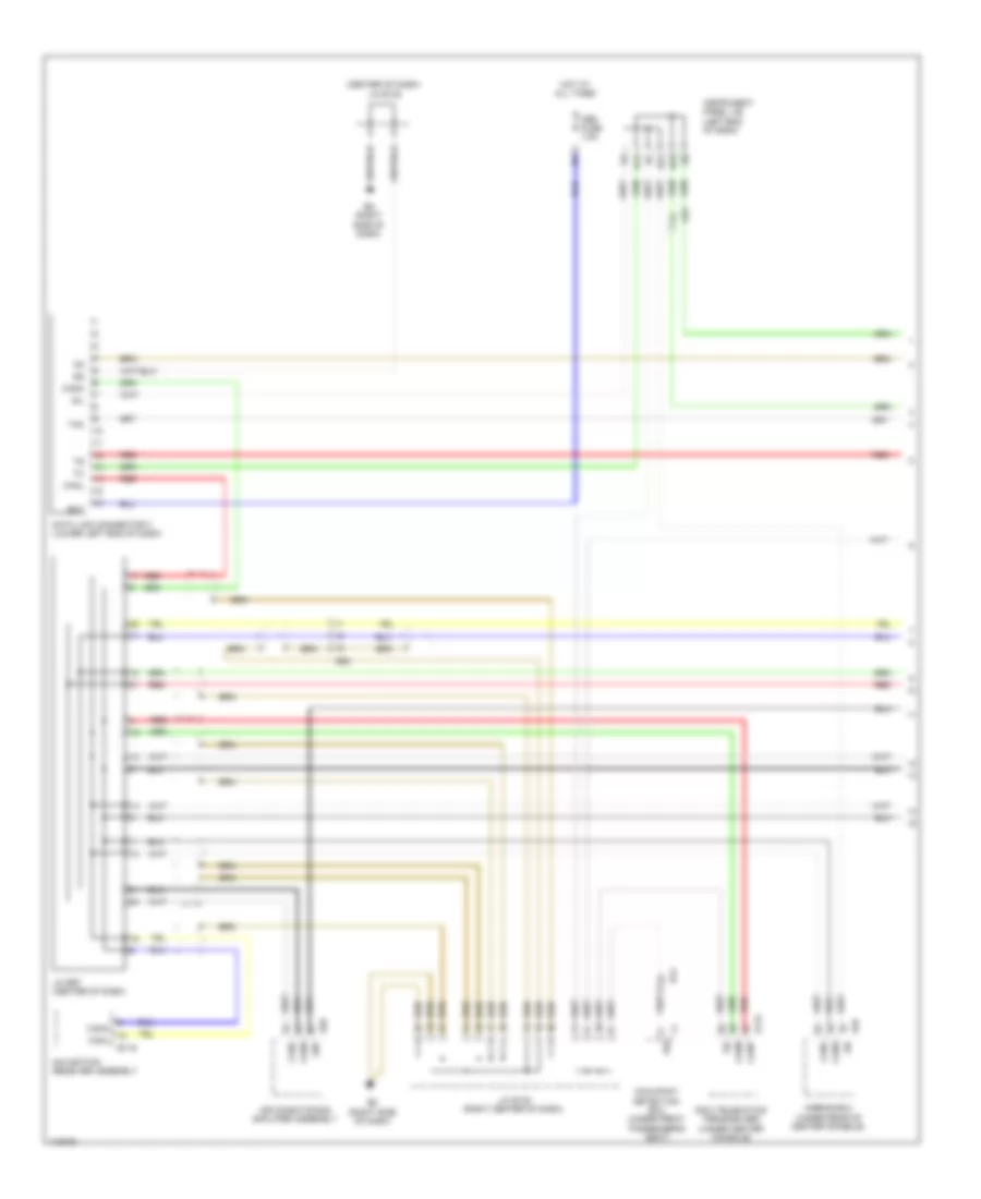 Computer Data Lines Wiring Diagram EV 1 of 4 for Toyota RAV4 2012