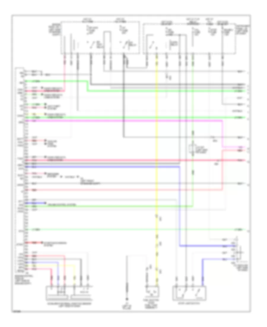 2 5L Engine Performance Wiring Diagram 1 of 5 for Toyota RAV4 2012