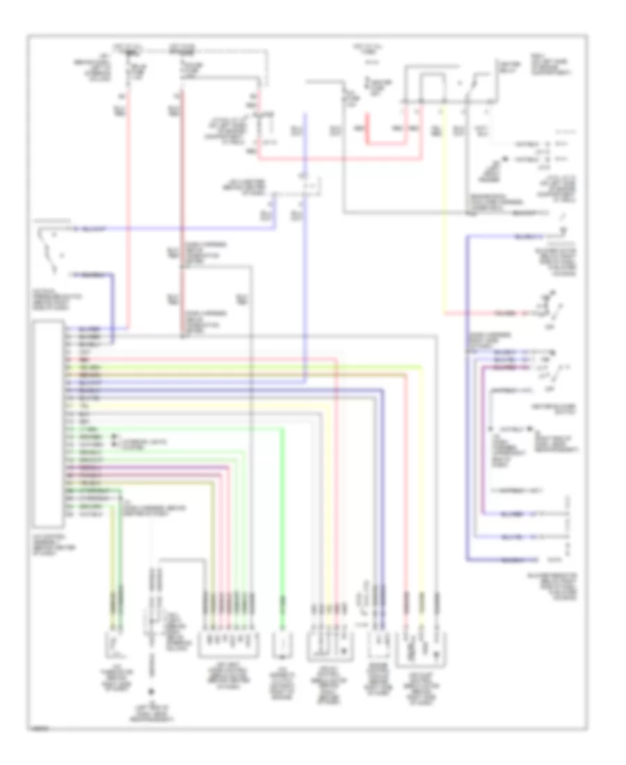 Manual A C Wiring Diagram for Toyota Tacoma S Runner 2002