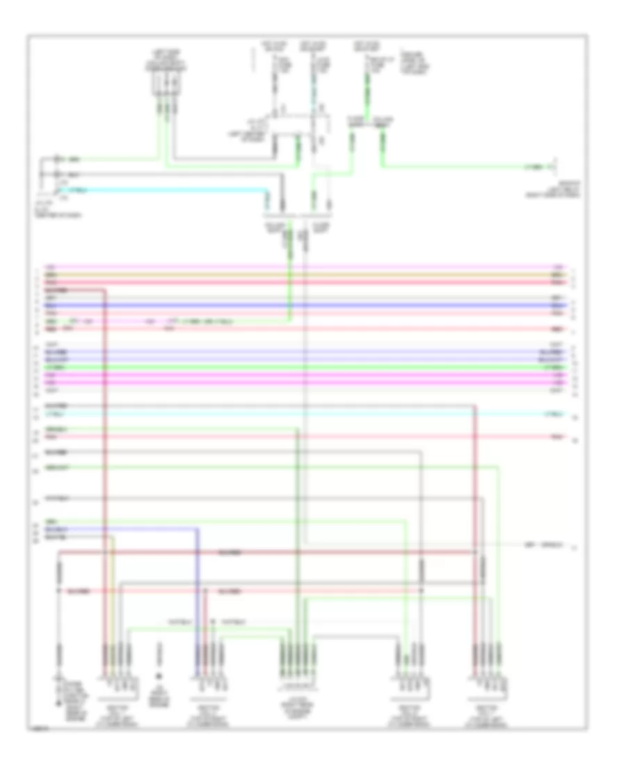 4.6L, Engine Performance Wiring Diagram (7 of 8) for Toyota Tundra Limited 2014