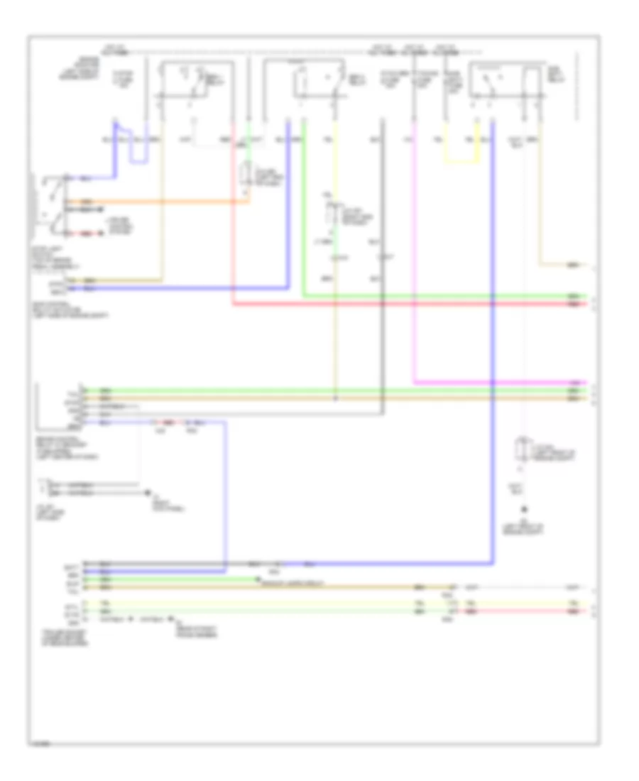 Trailer Tow Wiring Diagram 1 of 2 for Toyota Tundra Limited 2014