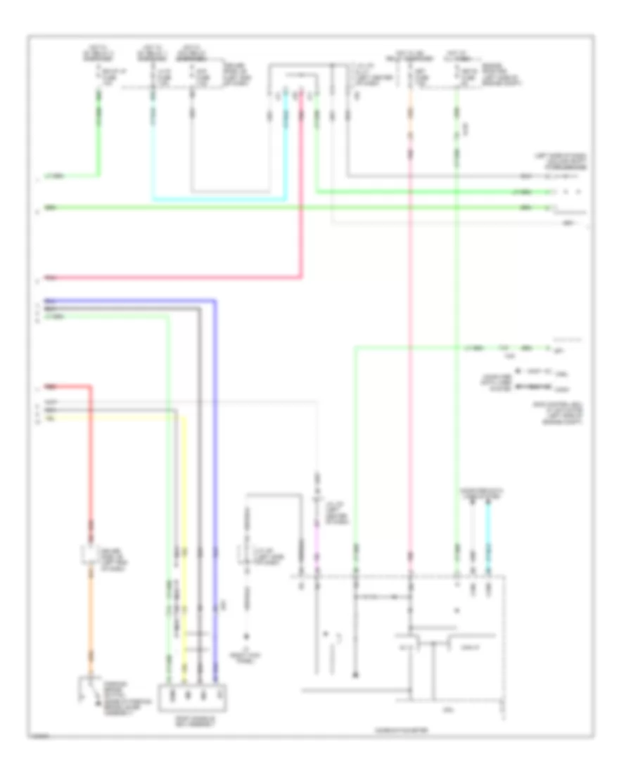Navigation Wiring Diagram, with Built-in Amplifier (2 of 3) for Toyota Tundra Limited 2014