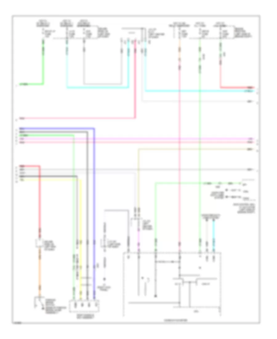 Navigation Wiring Diagram, with Separate Amplifier  JBL (2 of 4) for Toyota Tundra Limited 2014