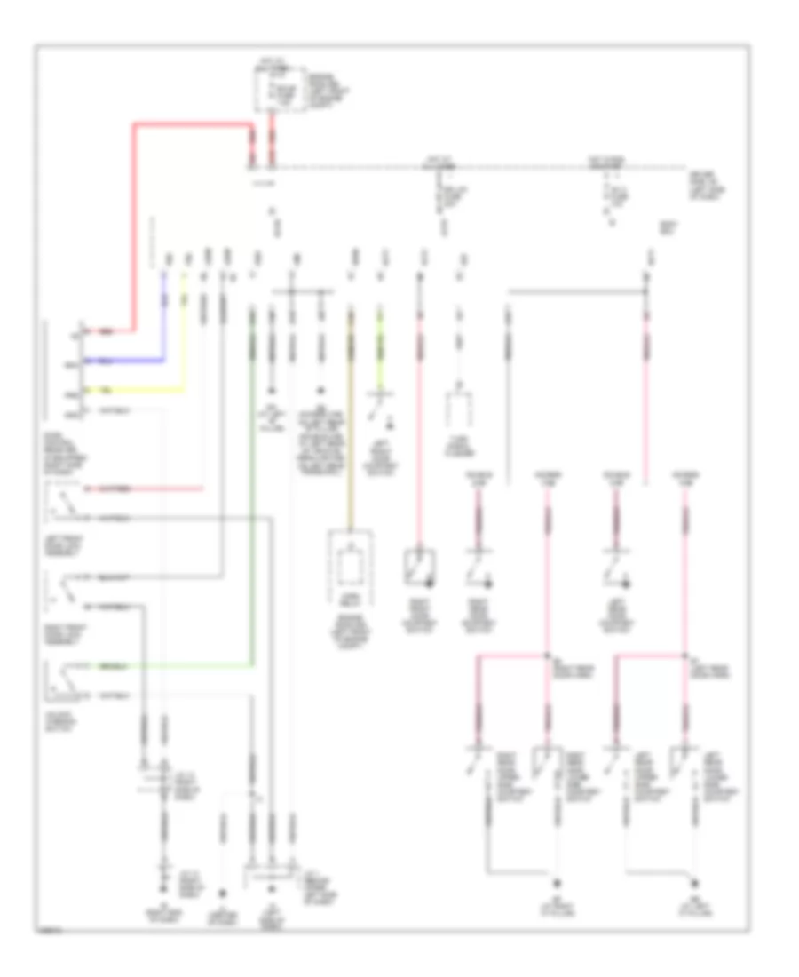 Forced Entry Wiring Diagram for Toyota Tacoma 2005