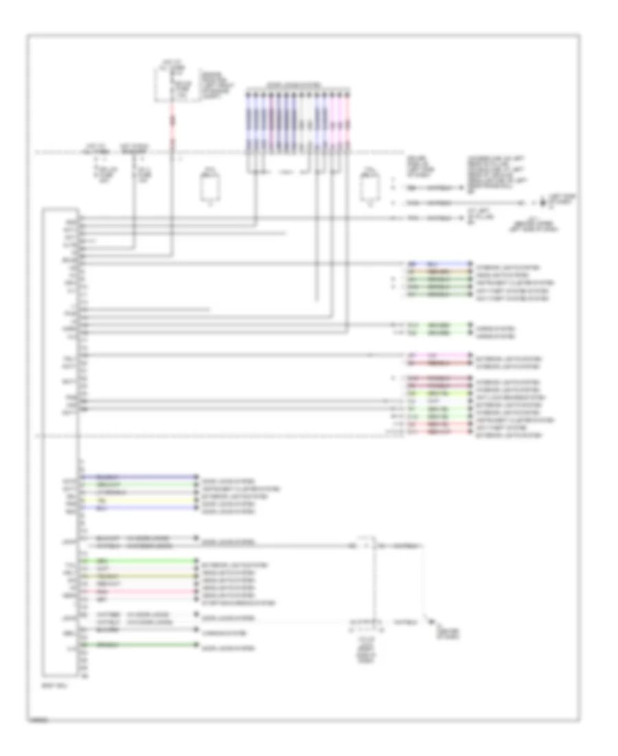Body Control Modules Wiring Diagram for Toyota Tacoma 2005
