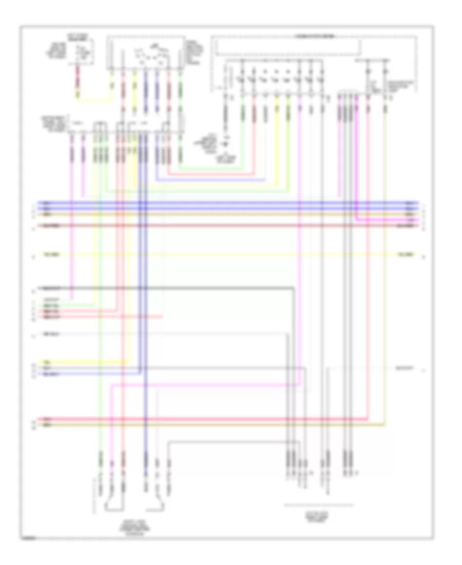 4.0L, Engine Performance Wiring Diagram (2 of 6) for Toyota Tacoma 2005