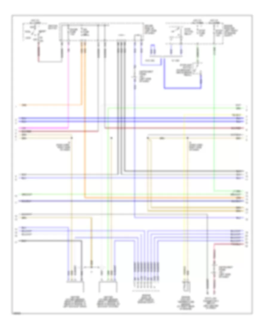 4.0L, Engine Performance Wiring Diagram (5 of 6) for Toyota Tacoma 2005