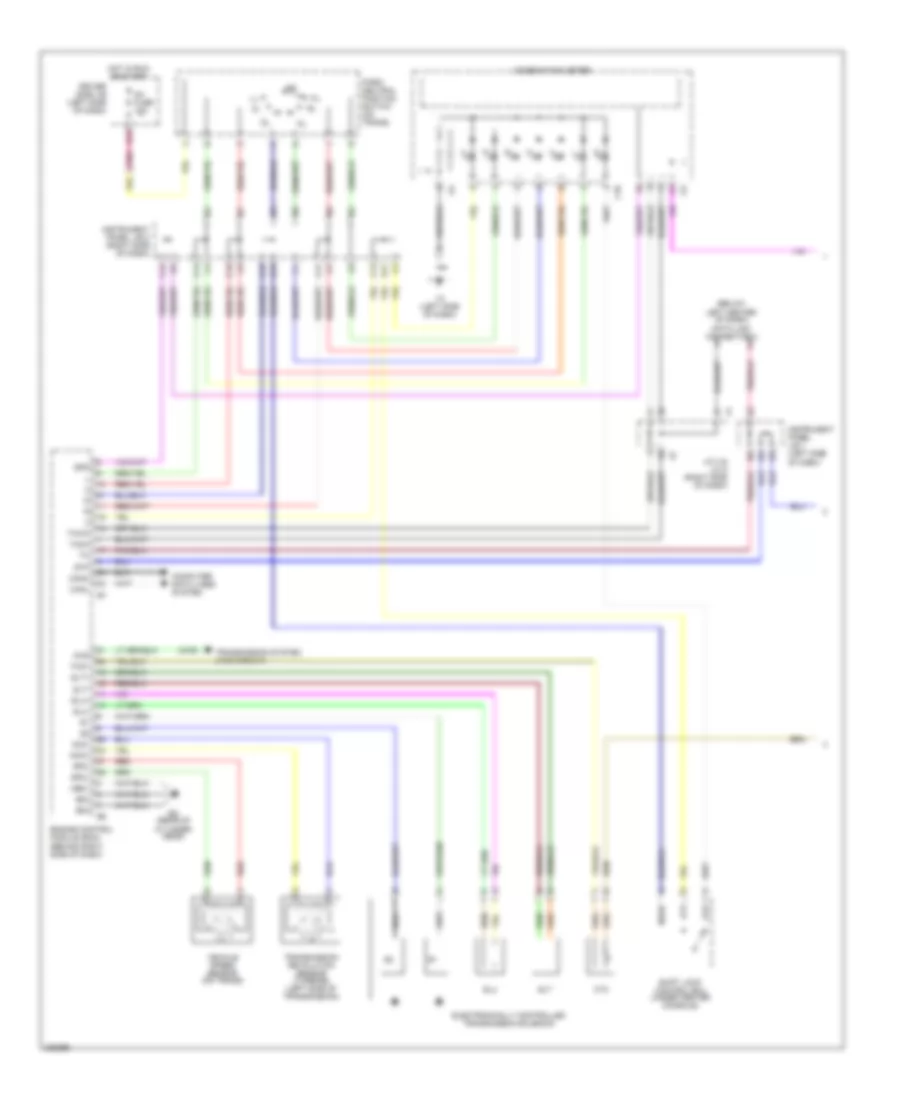 2.7L, AT Wiring Diagram (1 of 2) for Toyota Tacoma 2005