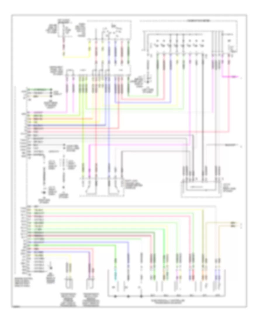 4 0L A T Wiring Diagram 1 of 2 for Toyota Tacoma 2005