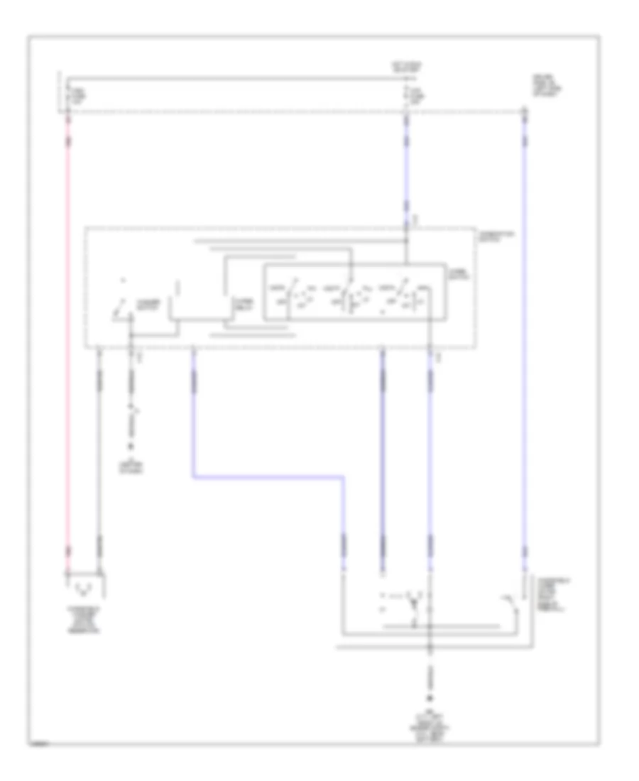 Interval WiperWasher Wiring Diagram for Toyota Tacoma 2005