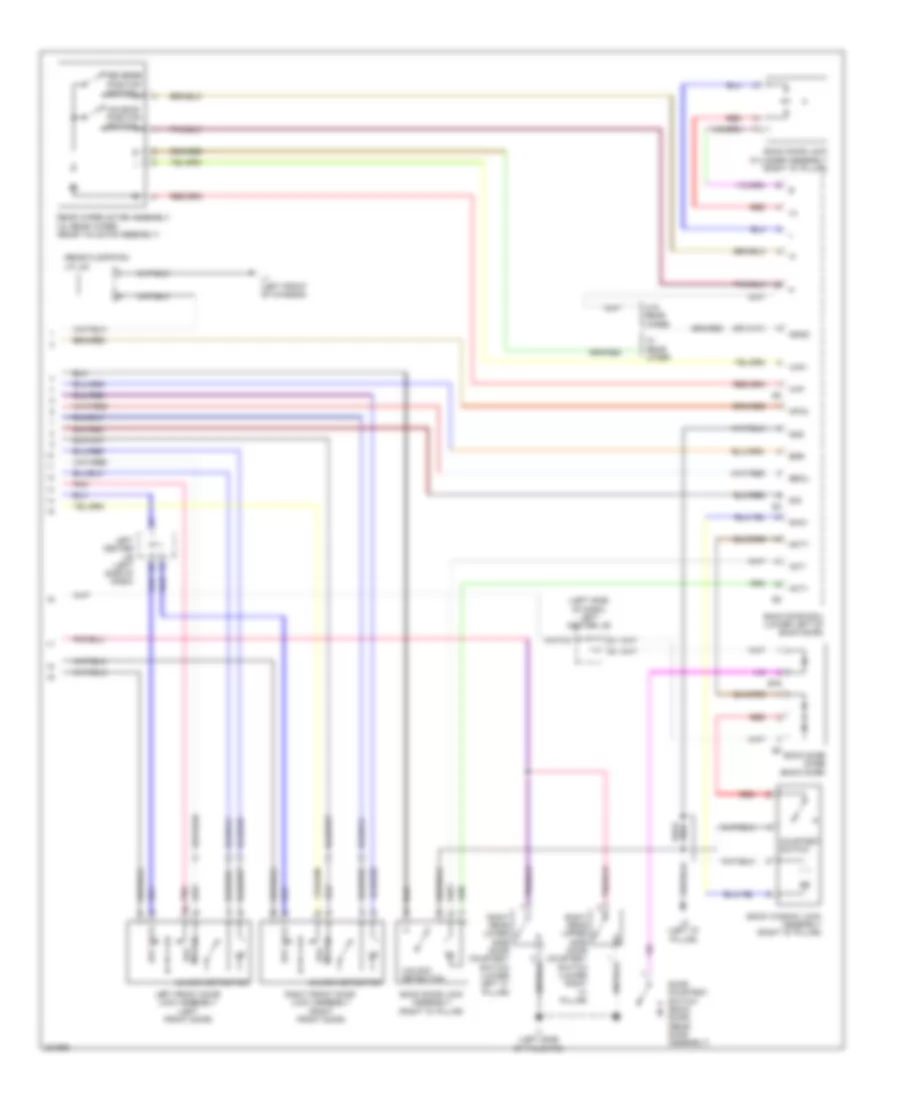Forced Entry Wiring Diagram 2 of 2 for Toyota FJ Cruiser 2010