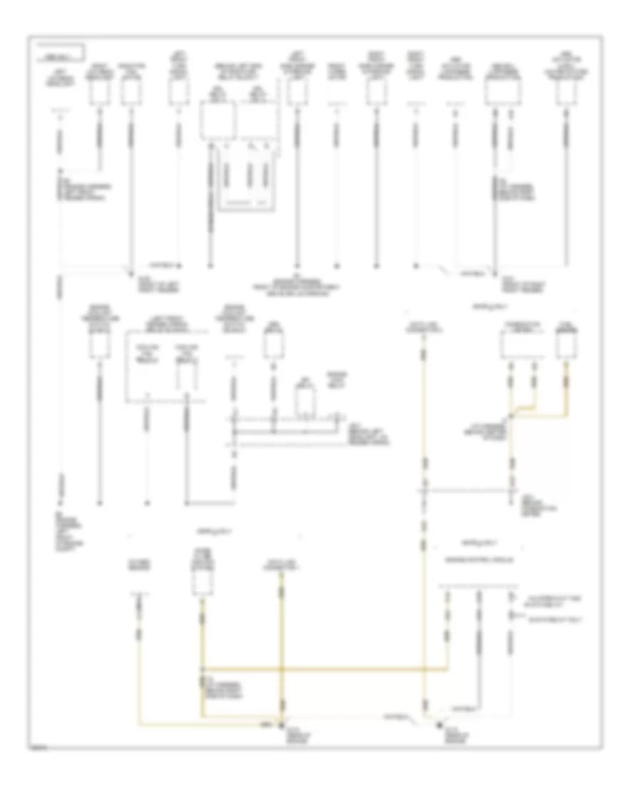 Ground Distribution Wiring Diagram (2 of 6) for Toyota Camry DX 1995