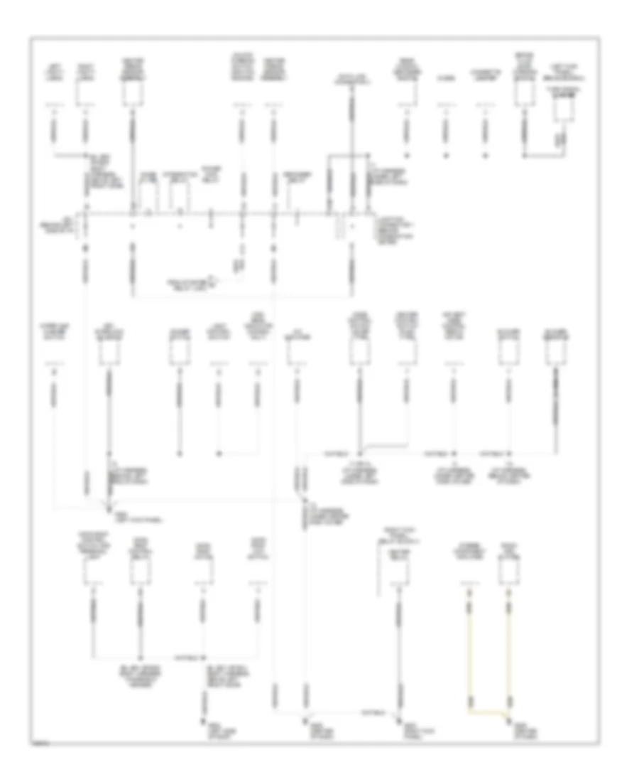 Ground Distribution Wiring Diagram 3 of 6 for Toyota Camry DX 1995