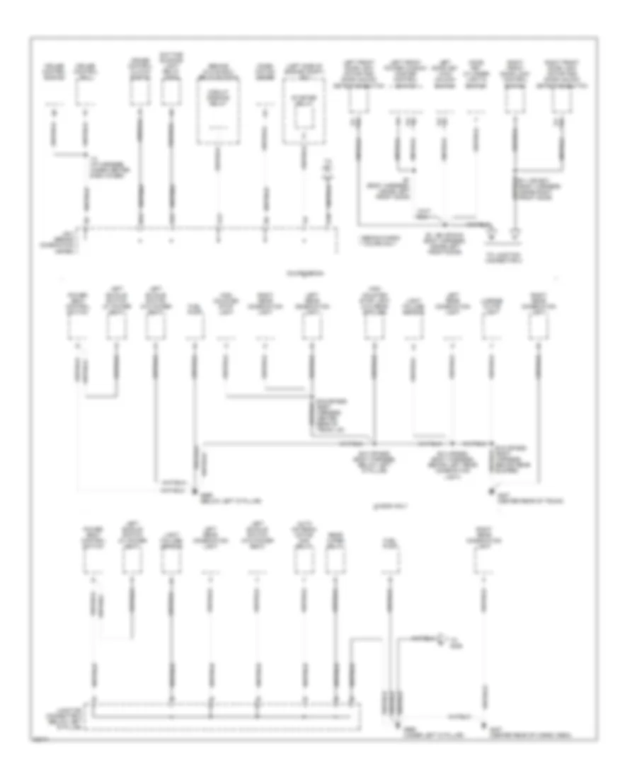 Ground Distribution Wiring Diagram (6 of 6) for Toyota Camry DX 1995