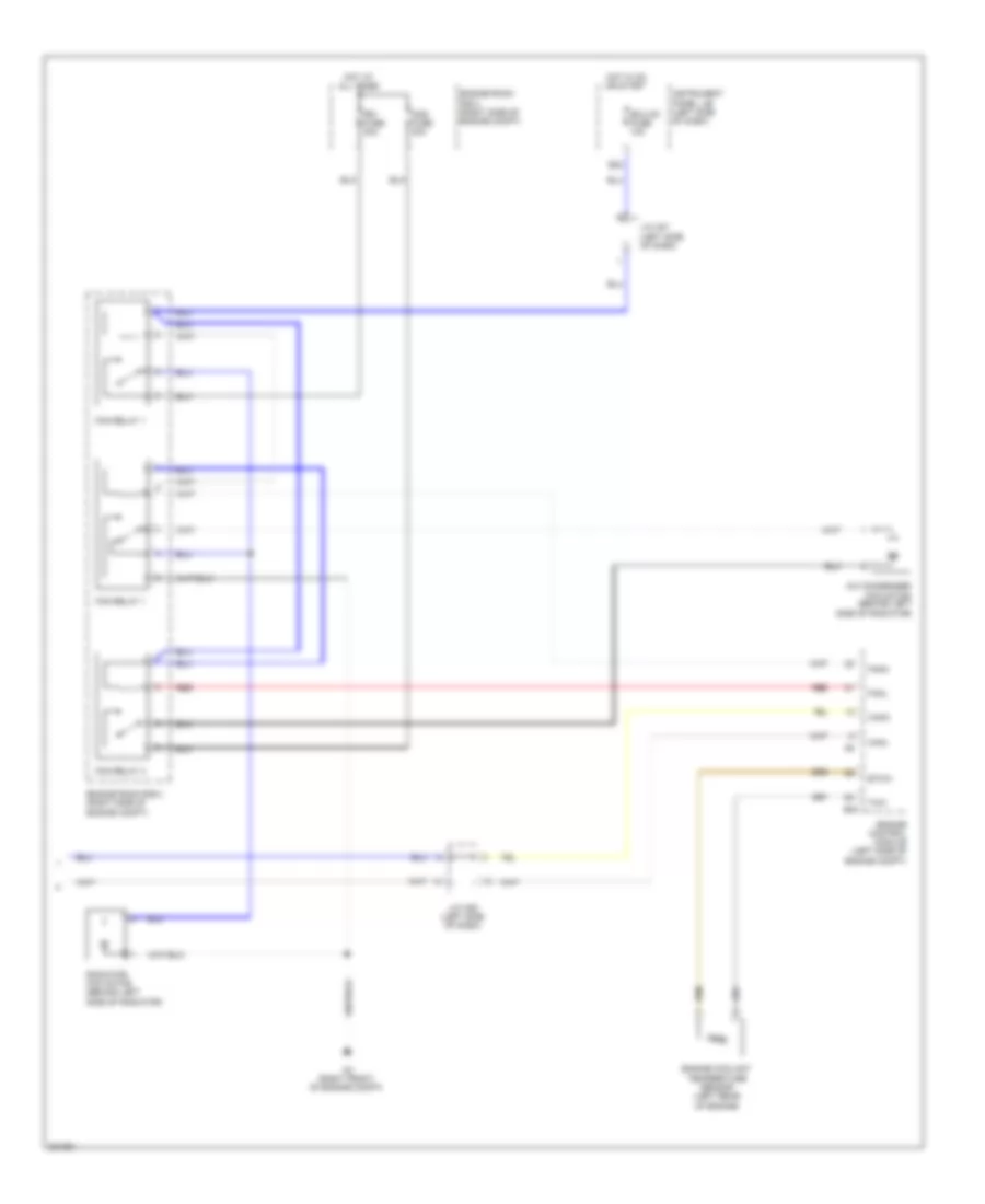 2.5L, Manual AC Wiring Diagram (2 of 2) for Toyota RAV4 Limited 2010