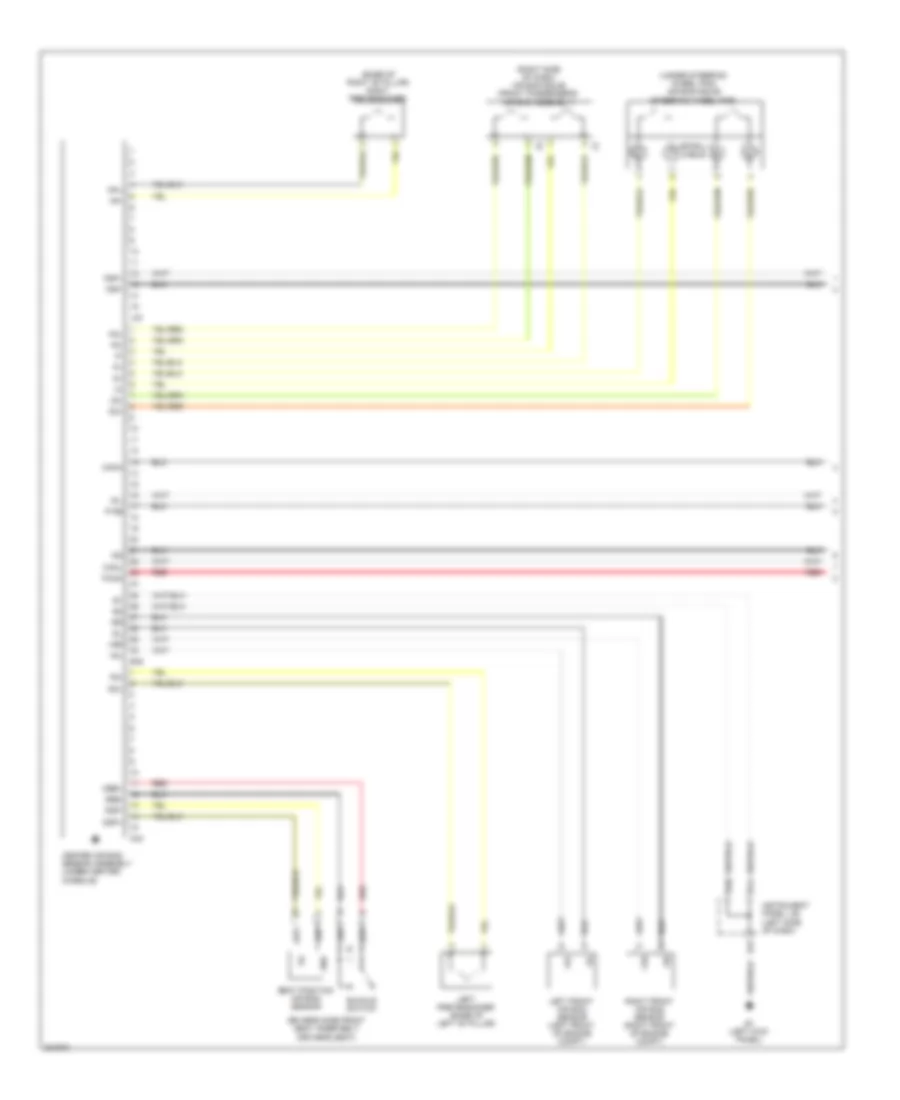 Supplemental Restraints Wiring Diagram without Side Airbag 1 of 2 for Toyota RAV4 Limited 2010