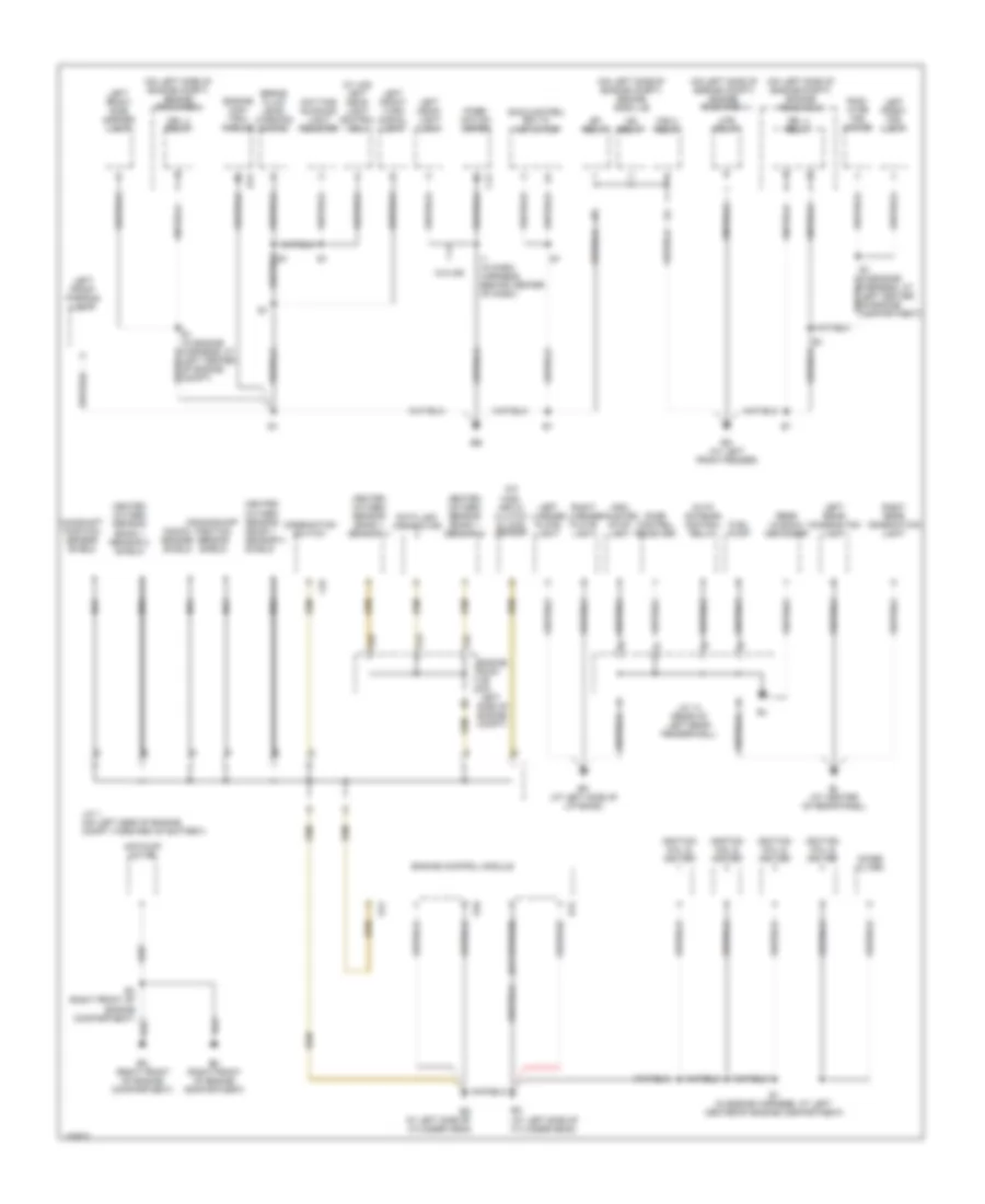 Ground Distribution Wiring Diagram GT S 1 of 2 for Toyota Celica GT 2004