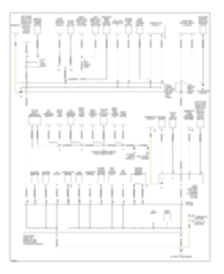 Ground Distribution Wiring Diagram, GT-S (2 of 2) for Toyota Celica GT 2004