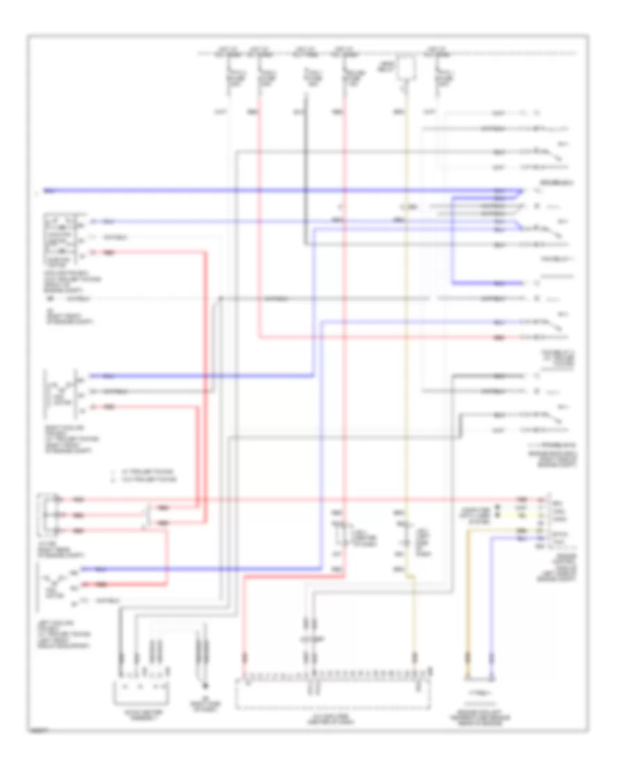 3.5L, Manual AC Wiring Diagram (2 of 2) for Toyota RAV4 EV 2012