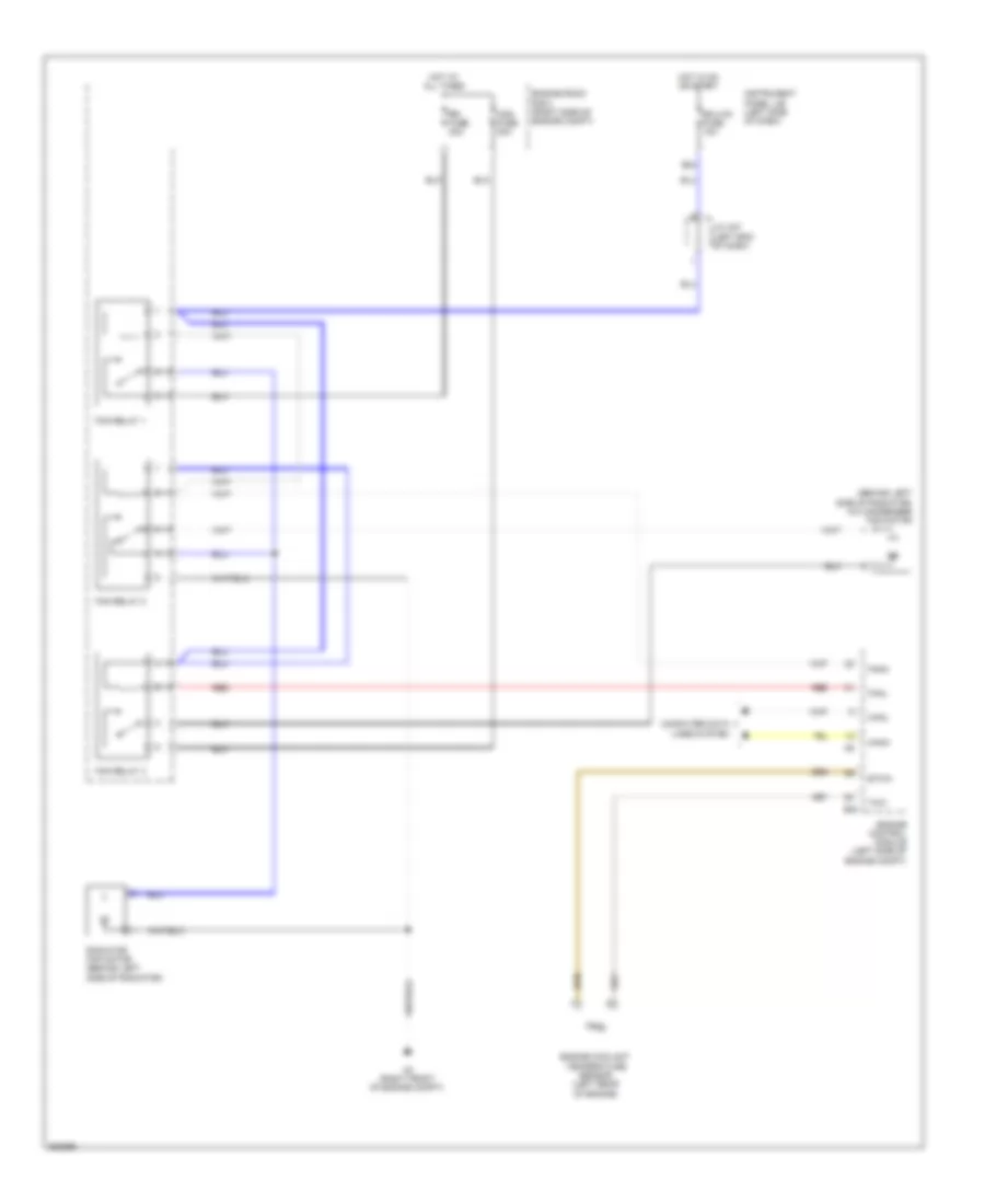 2 5L Cooling Fan Wiring Diagram for Toyota RAV4 EV 2012